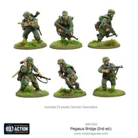 German Grenadiers miniatures for Bolt Action Pegasus Bridge Second Edition.
