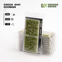 Gamers Grass Green 4mm - Wild Tufts packaging, featuring lush grassland and forest undergrowth imagery
