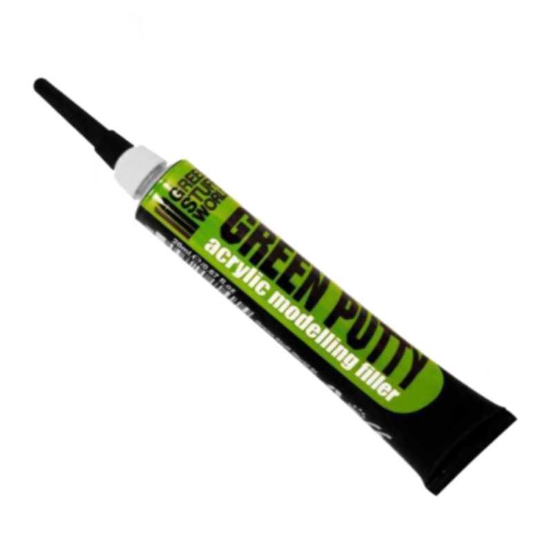 Green Stuff World Green Putty modelling filler with green colour swatch