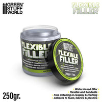 Green Stuff World Flexible Filler 250ml acrylic gap filler in container with lid