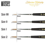 GSW Gold Series Set — Kolinsky Sable Round