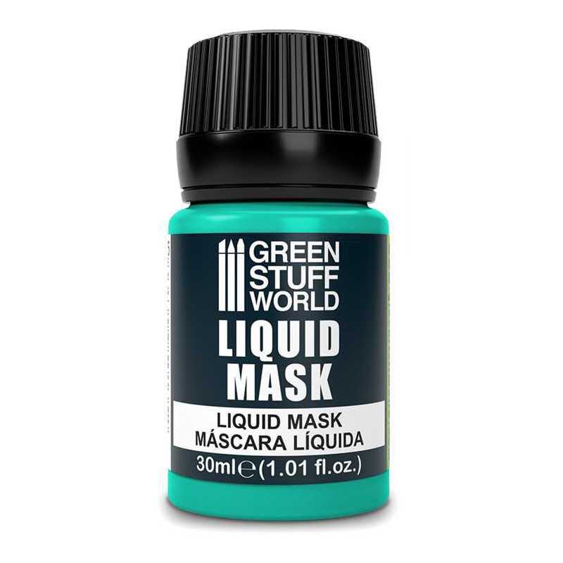 Green Stuff World Liquid Mask 30ml turquoise latex masking fluid bottle