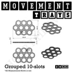 28mm Movement Trays for Tabletop Games | Wargaming | Full Range