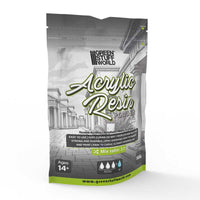 GSW Acrylic Resin Powder 500g stand-up pouch packaging front view