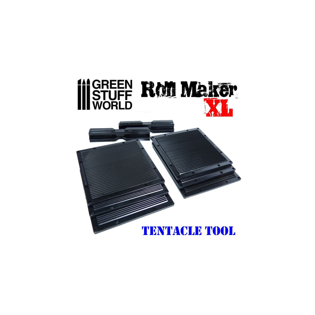 Green Stuff World Roll Maker XL tentacle tool plates and accessories