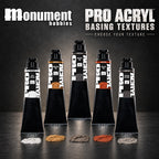 Monument Hobbies Pro Acryl Basing Texture 120ml — textured paste tubes