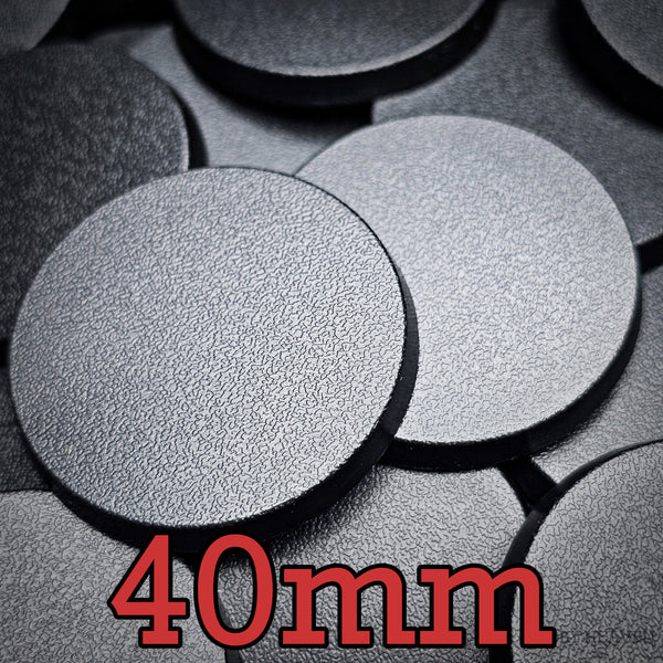 40mm round base for Warhammer miniatures