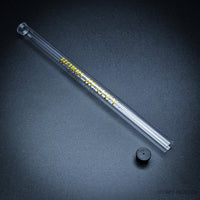 Close-up of Rubber Ventilated End Cap on Hobby Heaven Brush Storage Tube
