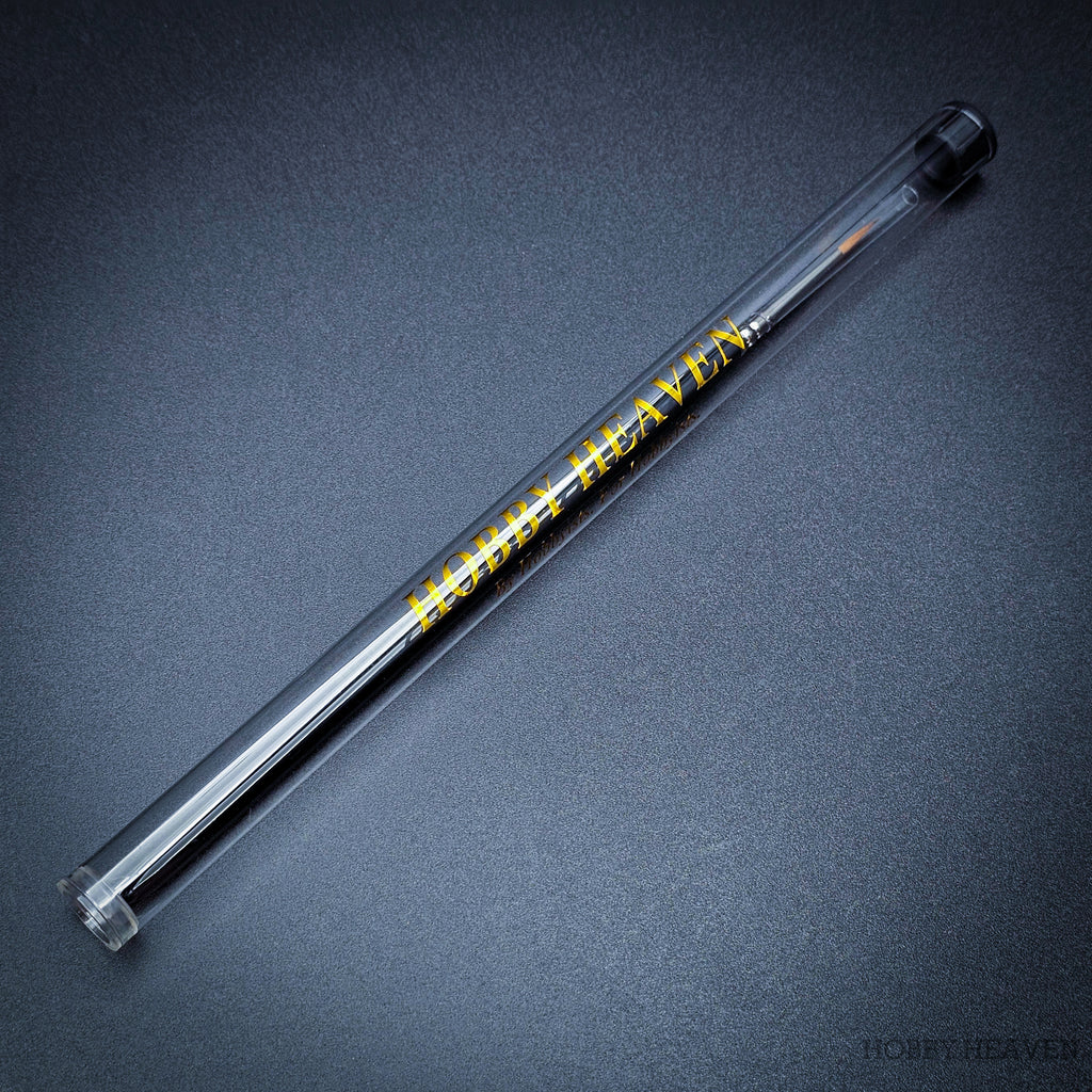 Brush Stored Inside Hobby Heaven Clear Tube – 200mm Protector Case