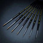 Hobby Heaven Series 3 Kolinsky Sable round paint brush set professional miniature brushes