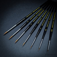 Hobby Heaven Series 3 Kolinsky Sable round paint brush set professional miniature brushes
