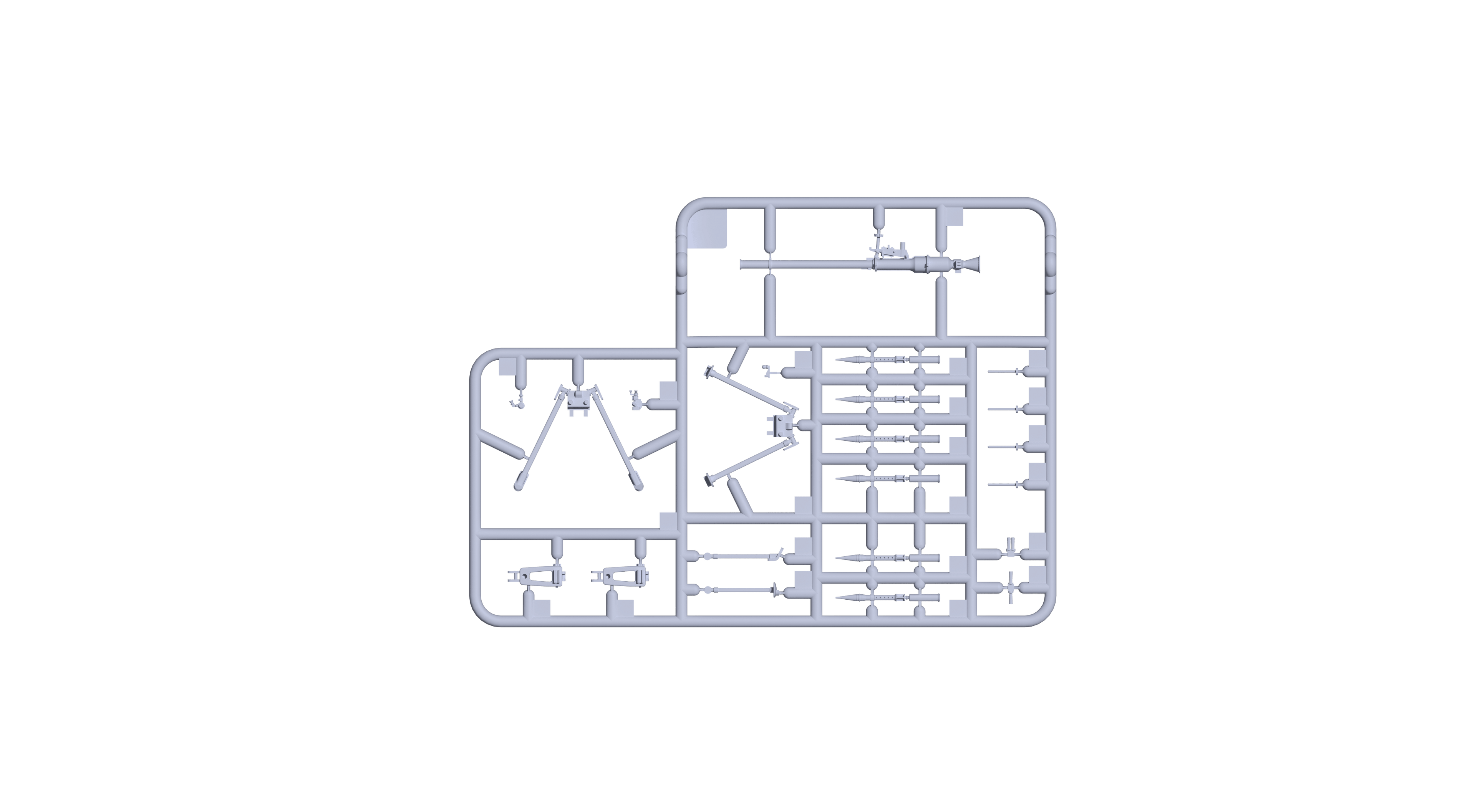 Infantry Support Weapons DSHKM and SPG-9 1/35 AK35005 - Hobby Heaven