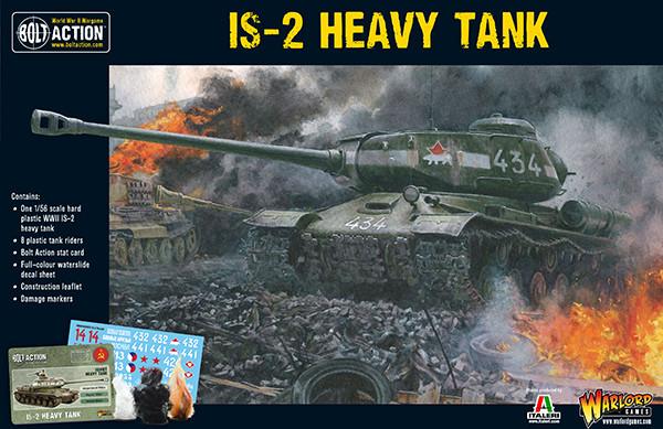 IS-2 Soviet heavy tank plastic box set for Bolt Action and Achtung Panzer!