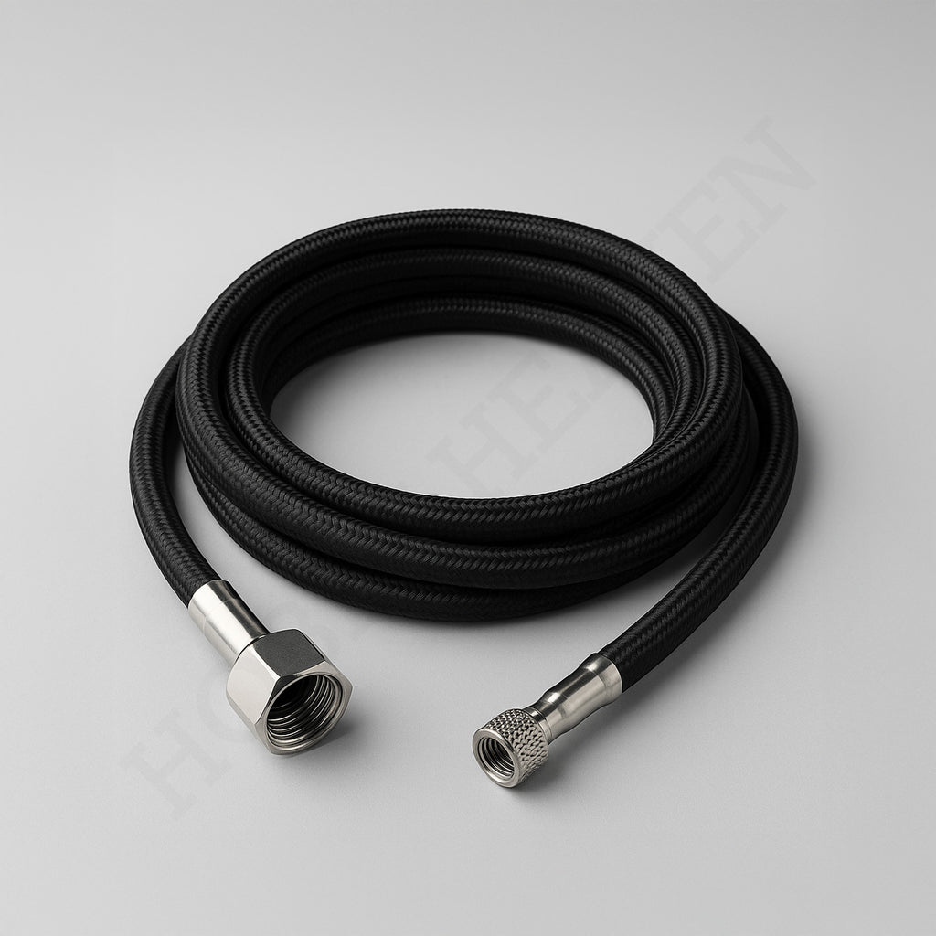 IWATA 10 Foot Braided Airbrush Hose – 3m professional nylon braided hose for airbrush and compressor