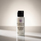 Kaleido Colorworks KT102 retarder thinner 60ml bottle on warm lit reflective surface