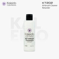Kaleido Colorworks KT202 retarder thinner 210ml bottle front view on white background with branding

