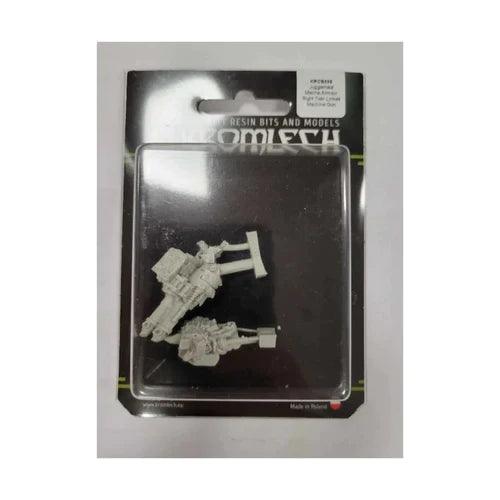 Kromlech Juggernaut Mecha-Armour - Right Twin linked Machine Gun KRCB336 - Hobby Heaven