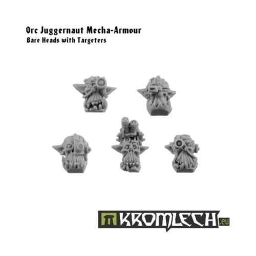 Kromlech Juggernaut Mecha-Armour - Bare Heads (10) KRCB339 - Hobby Heaven