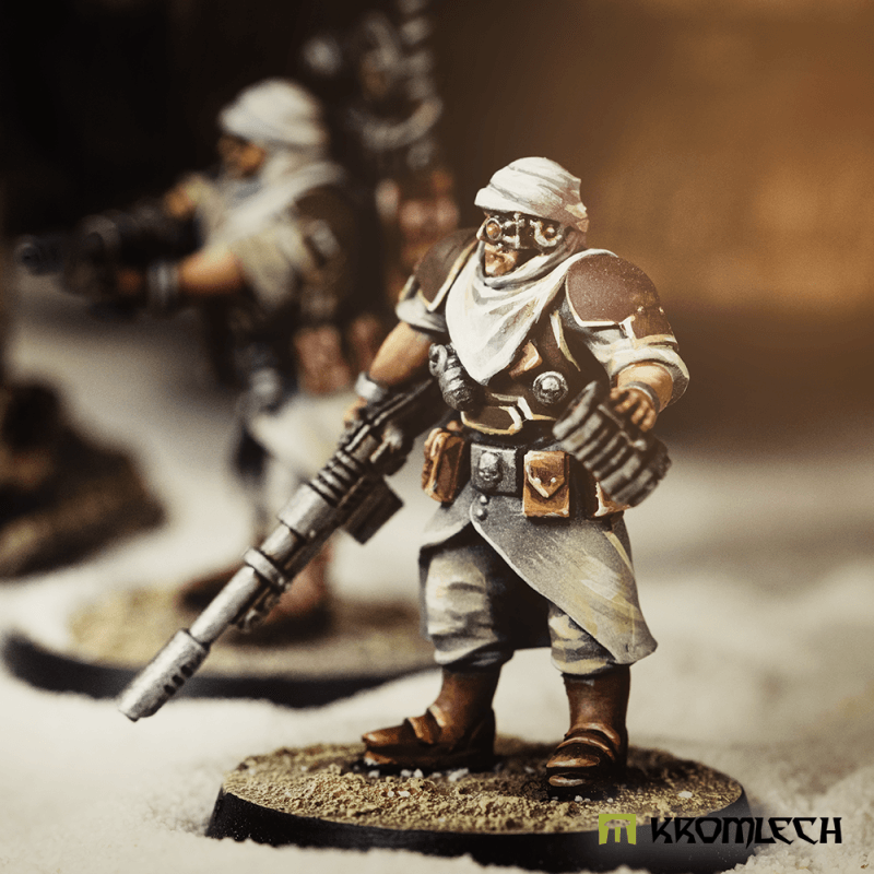 Kromlech Desert Raiders Command Squad KRM245 - Hobby Heaven
