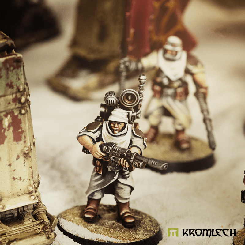 Kromlech Desert Raiders Command Squad KRM245 - Hobby Heaven