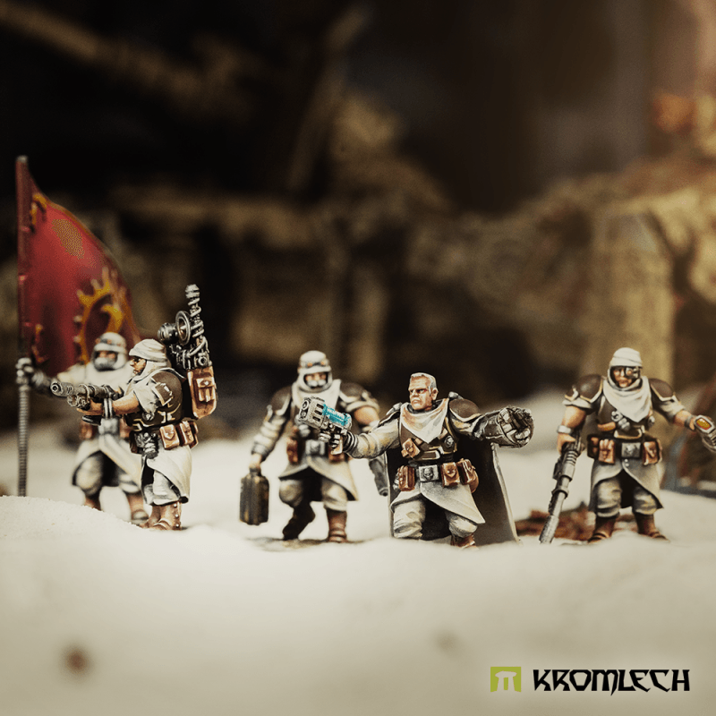 Kromlech Desert Raiders Command Squad KRM245 - Hobby Heaven