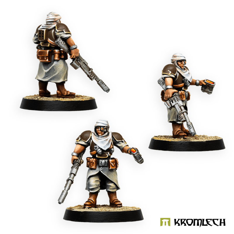 Kromlech Desert Raiders Command Squad KRM245 - Hobby Heaven