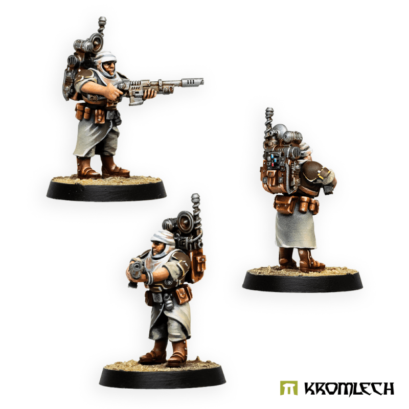 Kromlech Desert Raiders Command Squad KRM245 - Hobby Heaven
