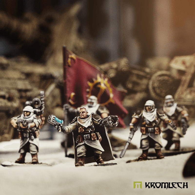 Kromlech Desert Raiders Command Squad KRM245 - Hobby Heaven