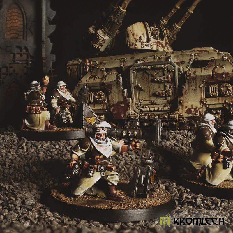 Kromlech Desert Raiders Heavy Weapons Squad (3) KRM249 - Hobby Heaven