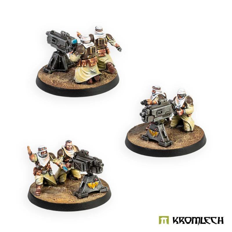 Kromlech Desert Raiders Heavy Weapons Squad (3) KRM249 - Hobby Heaven