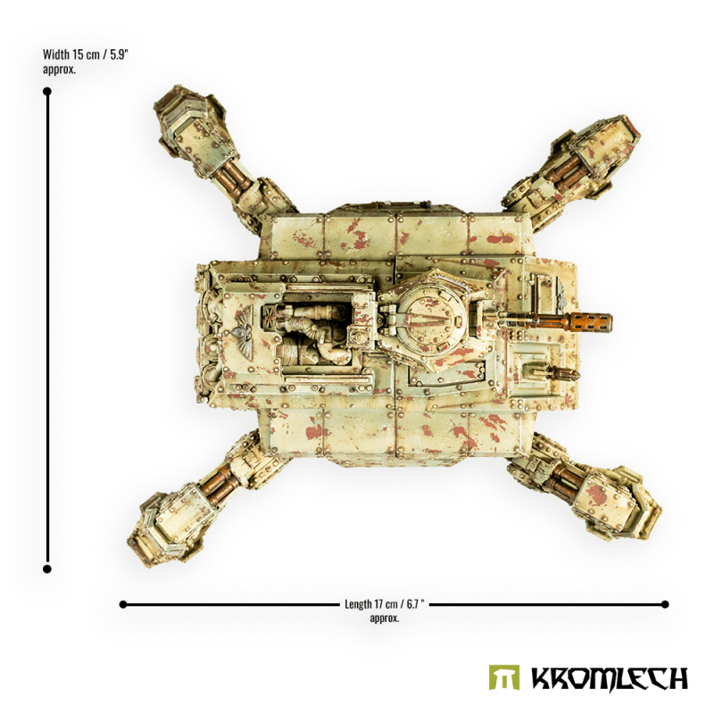 Kromlech Gargoyle Flamer Walking Tank KRVB138 - Hobby Heaven
