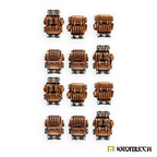 Kromlech Imperial Guard Infantry Backpacks (12) KRCB363 - Hobby Heaven