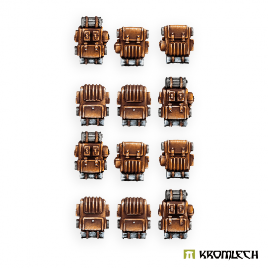 Kromlech Imperial Guard Infantry Backpacks (12) KRCB363 - Hobby Heaven