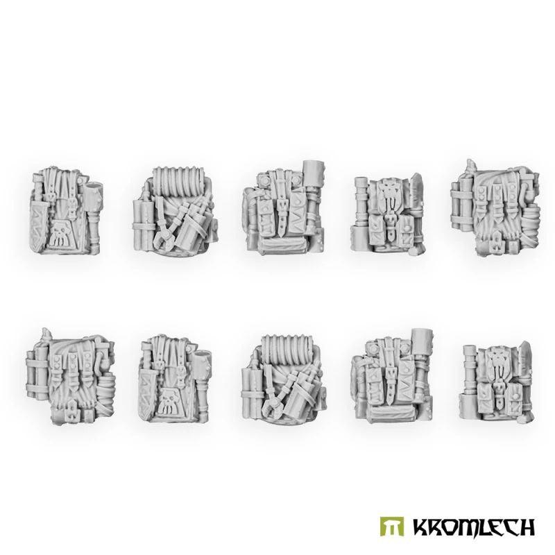 Kromlech Orc Mercenaries Backpacks (10) KRCB389 - Hobby Heaven
