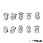 Kromlech Orc Mercenaries Heads (10) KRCB387 - Hobby Heaven