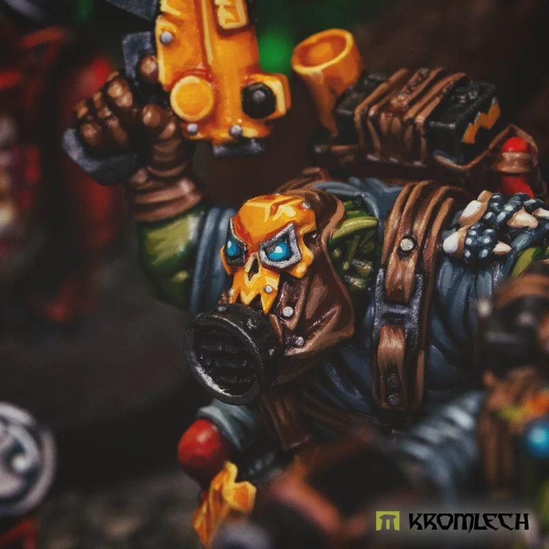 Kromlech Orc Mercenaries Heads (10) KRCB387 - Hobby Heaven