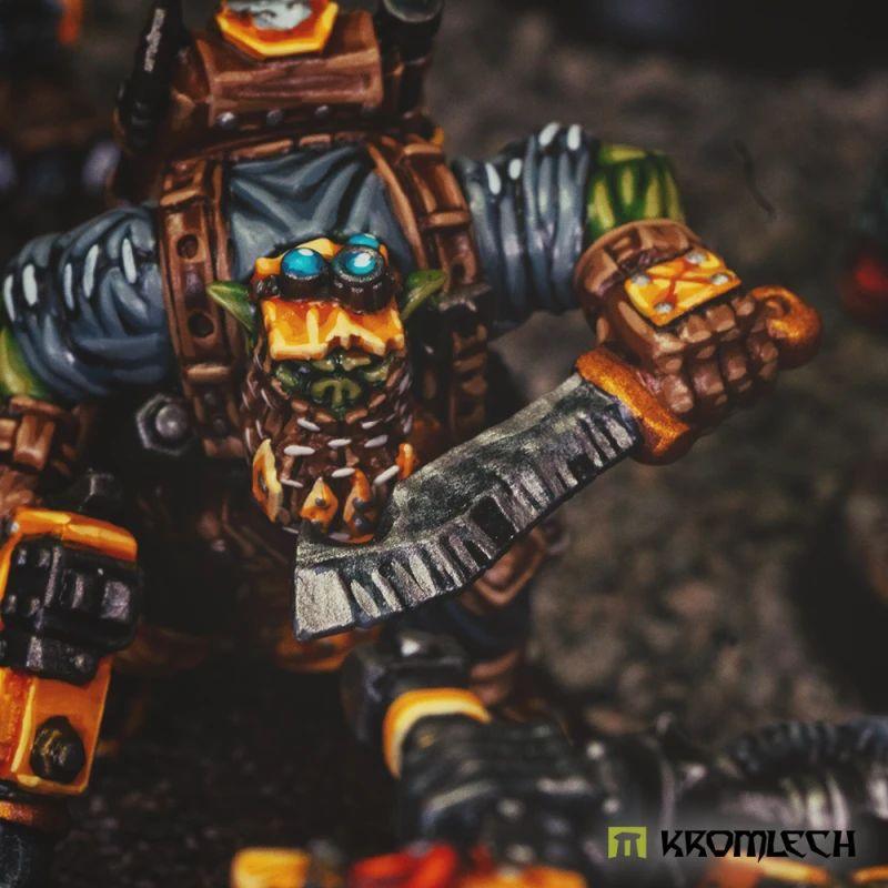 Kromlech Orc Mercenaries Knives and Pistols (10) KRCB386 - Hobby Heaven