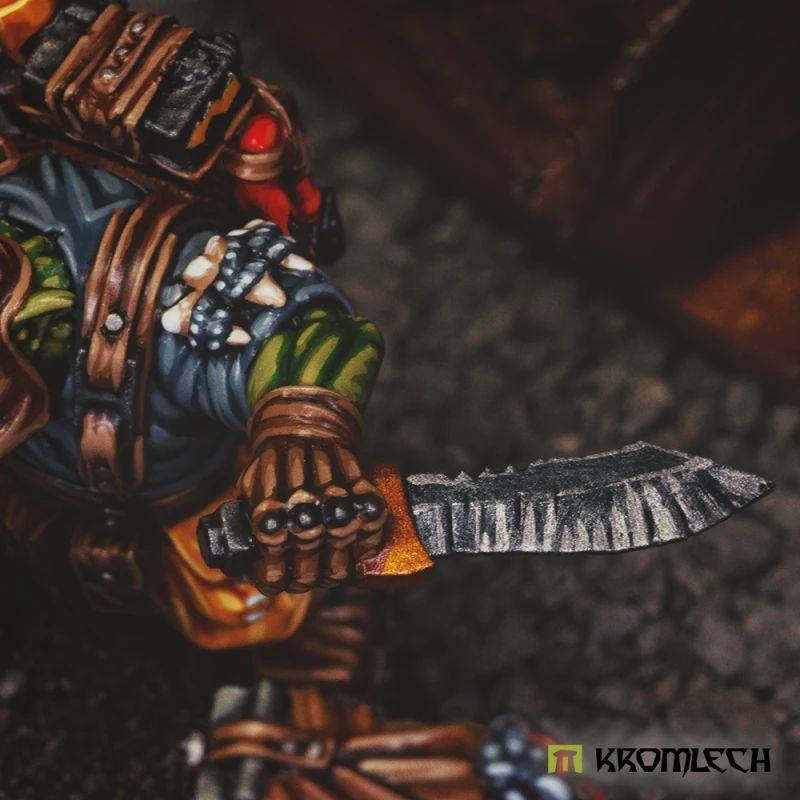 Kromlech Orc Mercenaries Knives and Pistols (10) KRCB386 - Hobby Heaven