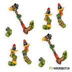Kromlech Orc Tank Hunters Rokket Pistols and Hammers (4) KRCB382 - Hobby Heaven