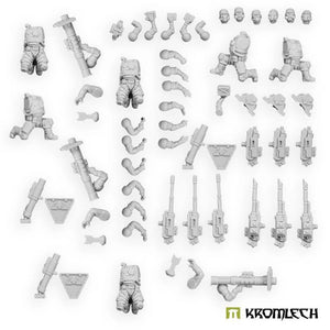 Kromlech Trench Korps Heavy Weapons Squad (3) KRM248 - Hobby Heaven