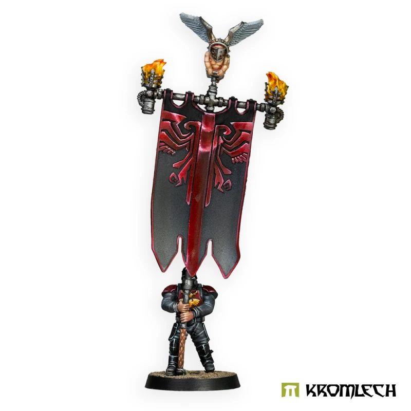 Kromlech Trench Korps Parade Banner Bearer (1) KRM260 - Hobby Heaven