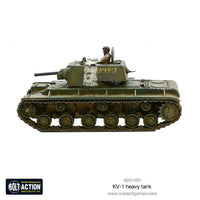 KV-1 Soviet heavy tank miniature with 76.2mm cannon for Bolt Action
