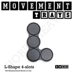 28mm Movement Trays for Tabletop Games | Wargaming | Full Range