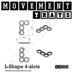 28mm Movement Trays for Tabletop Games | Wargaming | Full Range