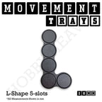 28mm Movement Trays for Tabletop Games | Wargaming | Full Range