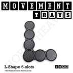 28mm Movement Trays for Tabletop Games | Wargaming | Full Range