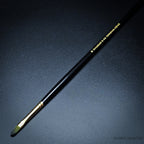 Rosemary & Co Evergreen Filbert size 0 long handle full brush - Hobby Heaven