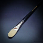 Rosemary & Co Classic Filbert size 12 long handle full brush - Hobby Heaven