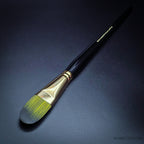 Rosemary & Co Evergreen Filbert size 14 long handle full brush - Hobby Heaven