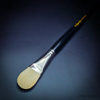 Rosemary & Co Classic Filbert size 14 long handle full brush - Hobby Heaven